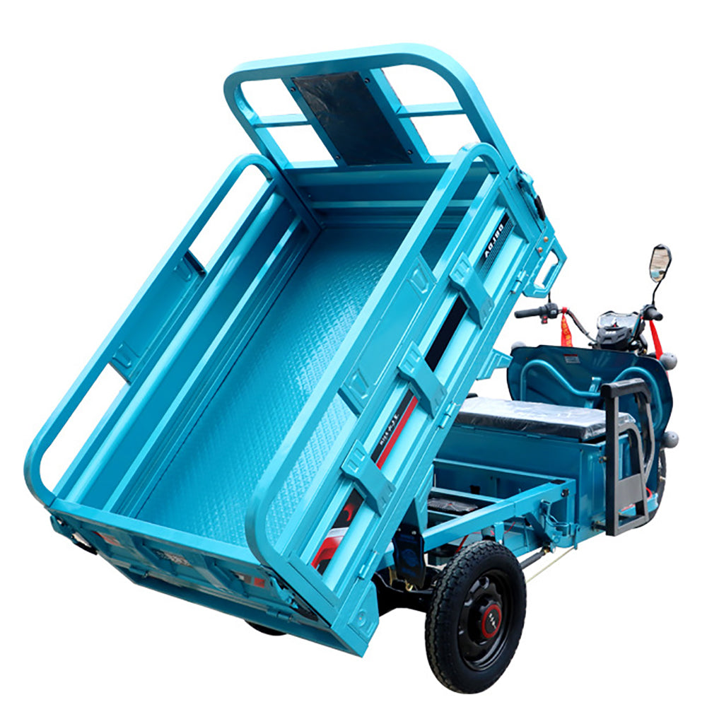 Electric Cargo Tricycle Truck Endurance Mileage 50-70km Freight Vehicle Short-distance Passenger Tricycle