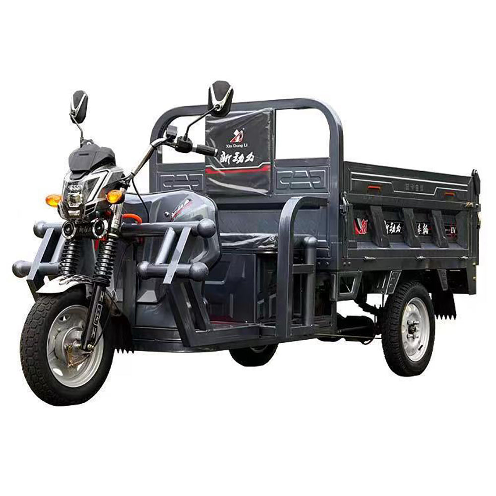Electric Cargo Dump Tricycle Heavy Duty 1000W Battery Truck 3 Wheels Freight Vehicle Short-distance Passenger Tricycle