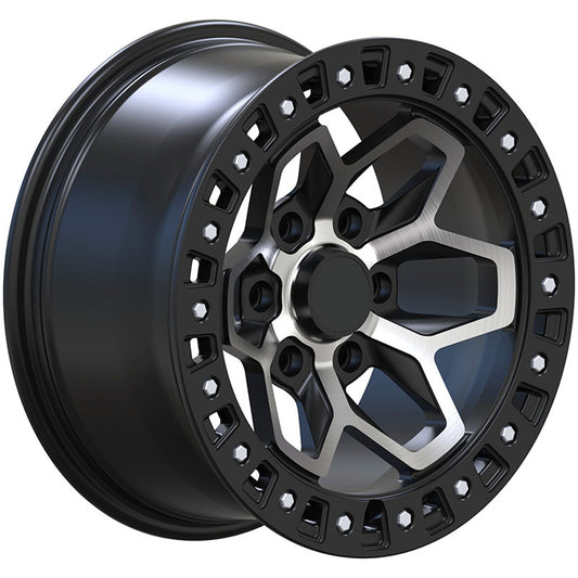 Custom Size 4x4 Forged off-road Wheels 6 Hole PCD 139.7 Forged Wheel Rims Black