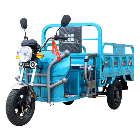20mph Max Speed 30-45 Miles Range Mileage 800 Watts 1200 Watts Motor 60 Volts Battery Electric Cargo Tricycle