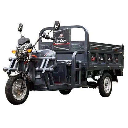 Electric Cargo Dump Tricycle 1000W Battery Truck 3 Wheels Freight Vehicle Short-distance Passenger Tricycle