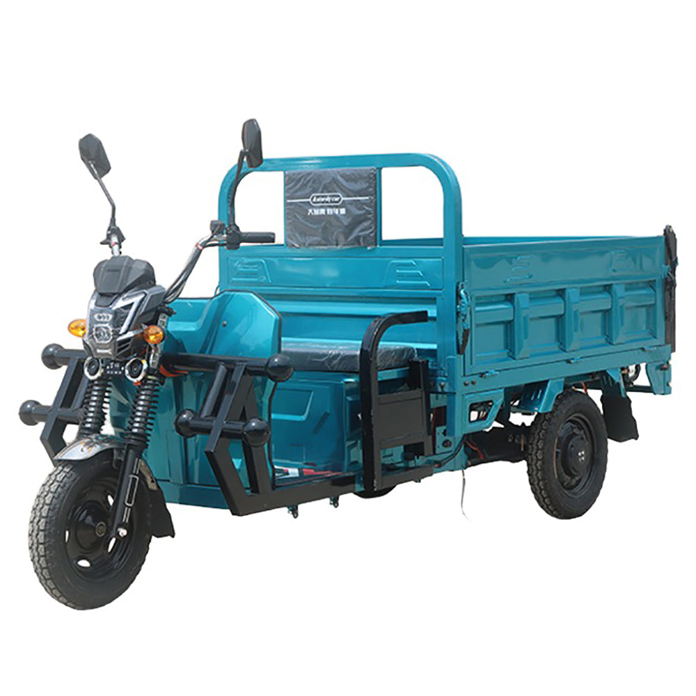 Electric Cargo Tricycle Truck 600-1000W Endurance Mileage 50-70km Freight Vehicle Short-distance Passenger Tricycle