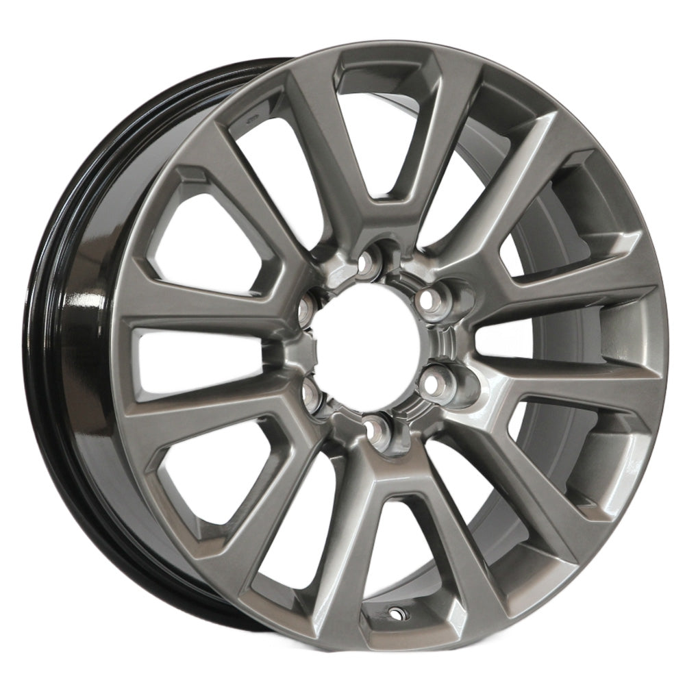 18"x7.5" 6x139.7mm Toyota Replacement Aluminum Alloy Wheel Rim Fit for 4Runner, Land Cruiser, Prado, Tundra, LEXUS GX