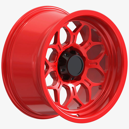 Custom Size 4x4 Forged off-road Wheels 6 Hole PCD 139.7 Forged Wheel Rims Red