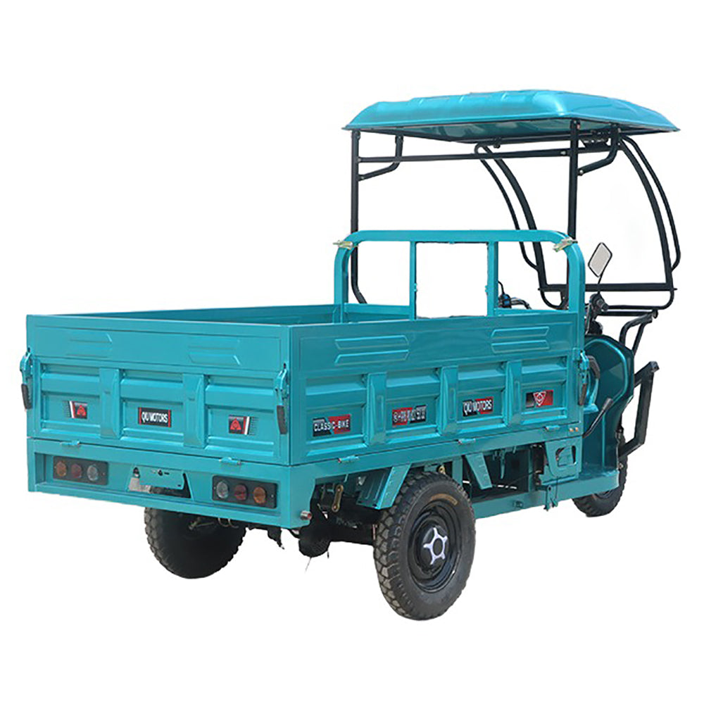 Simple Driving Cabin Heavy Duty Electric Cargo Tricycle 