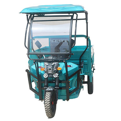 Simple Driving Cabin Heavy Duty Electric Cargo Tricycle 